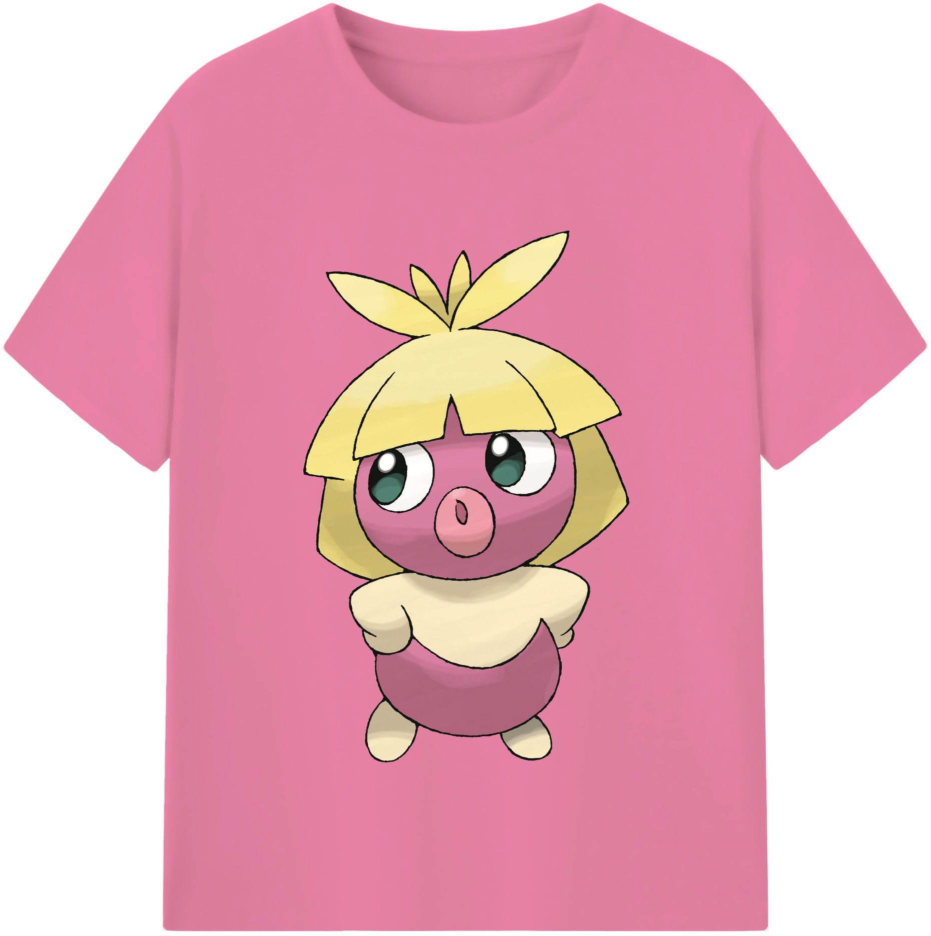 （画像用） ポケットモンスター Pokémon 綿100％半袖Tシャツ（フロントプリント）